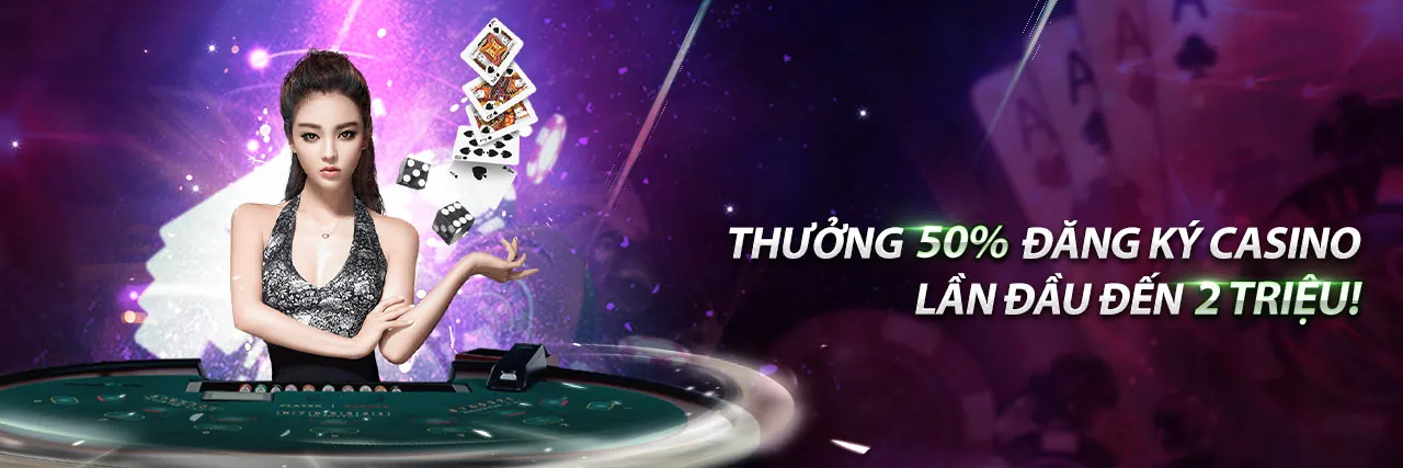Banner khuyến mãi chào mừng của 68bet Casino